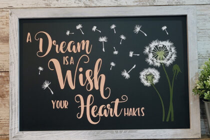 A dream is a wish